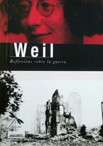 Sobre ètica política: Epíleg al llibre “Reflexions sobre la guerra” de Simone Weil